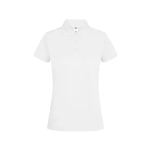 Polo Mukua BOGAN WOMAN en color White, vista frontal
