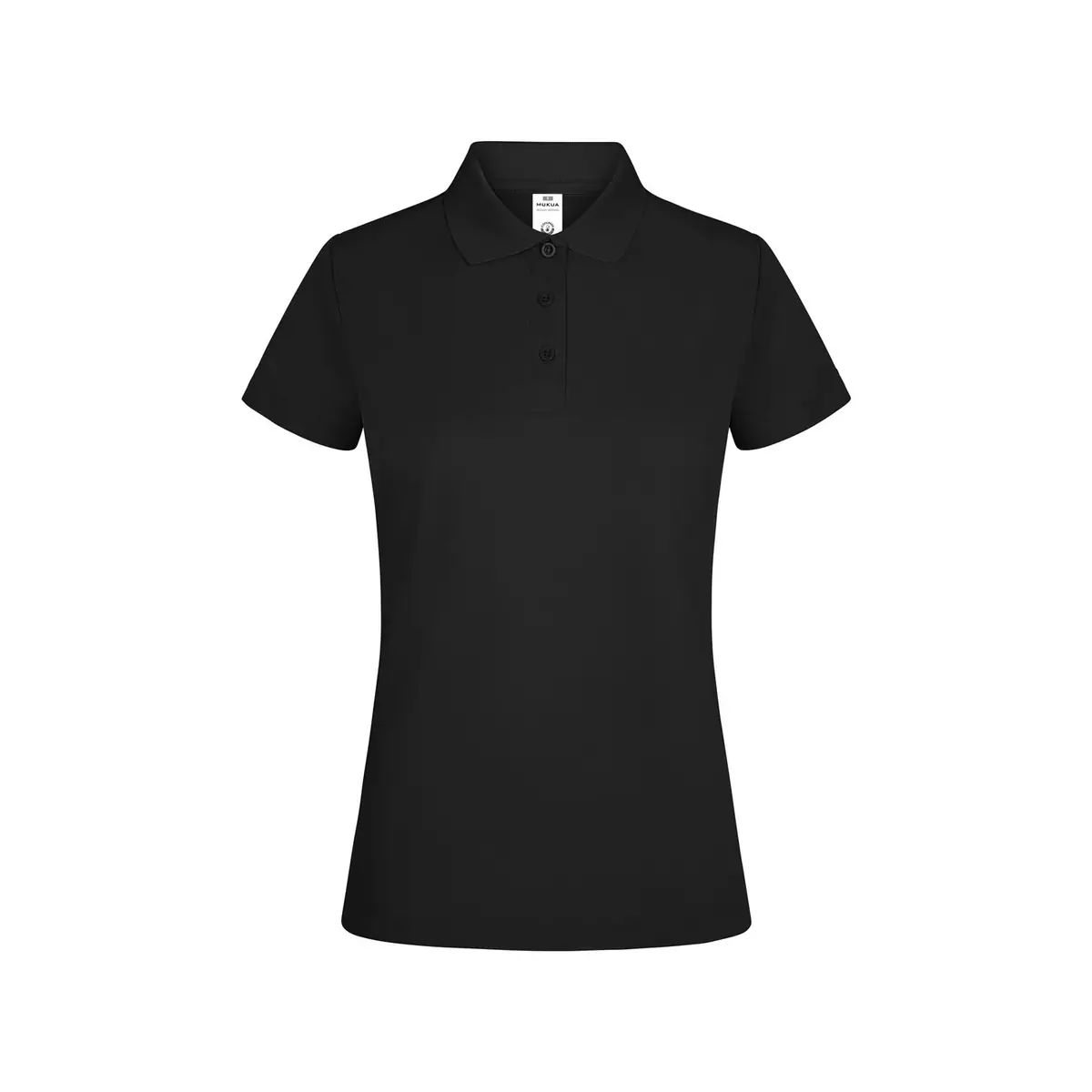Polo de mujer Mukua BOGAN WOMAN PS160W 14 Polo Mukua BOGAN WOMAN en color Black, vista frontal