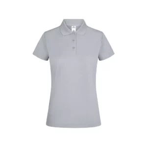 Polo Mukua BOGAN WOMAN en color Ultimate Grey, vista frontal