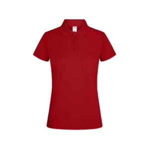 Polo Mukua BOGAN WOMAN en color Red, vista frontal