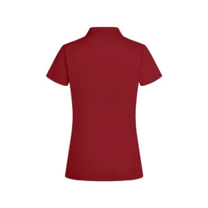 Polo Mukua BOGAN WOMAN en color Red, vista trasera