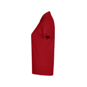 Polo Mukua BOGAN WOMAN en color Red, vista lateral