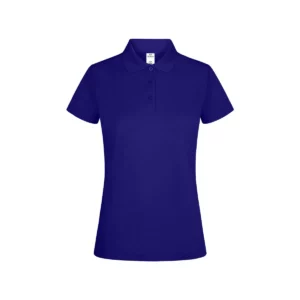 Polo Mukua BOGAN WOMAN en color Royal Blue, vista frontal