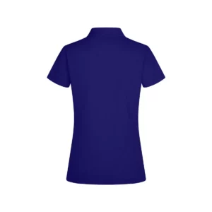 Polo Mukua BOGAN WOMAN en color Royal Blue, vista trasera