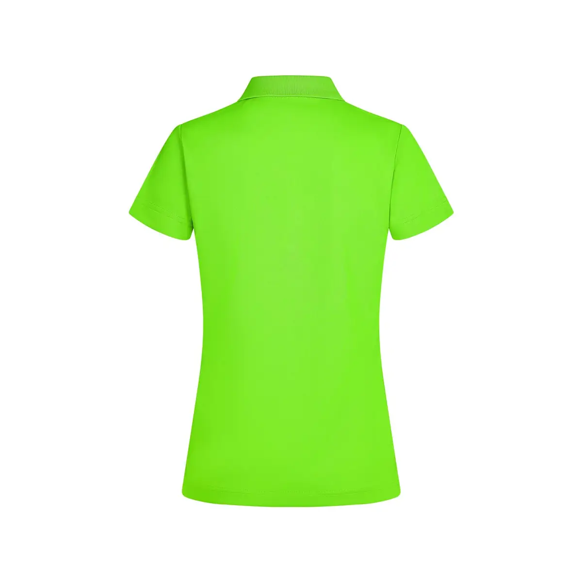 Polo de mujer Mukua BOGAN WOMAN PS160W 25 Polo Mukua BOGAN WOMAN en color Lime Flúor, vista trasera