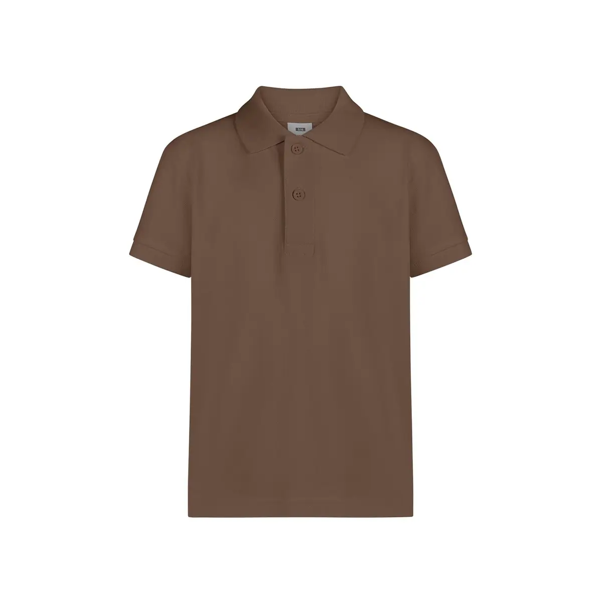 Polo infantil Mukua MACKAY KIDS PS200KC 70 Polo Mukua MACKAY KIDS en color Mocha, vista frontal