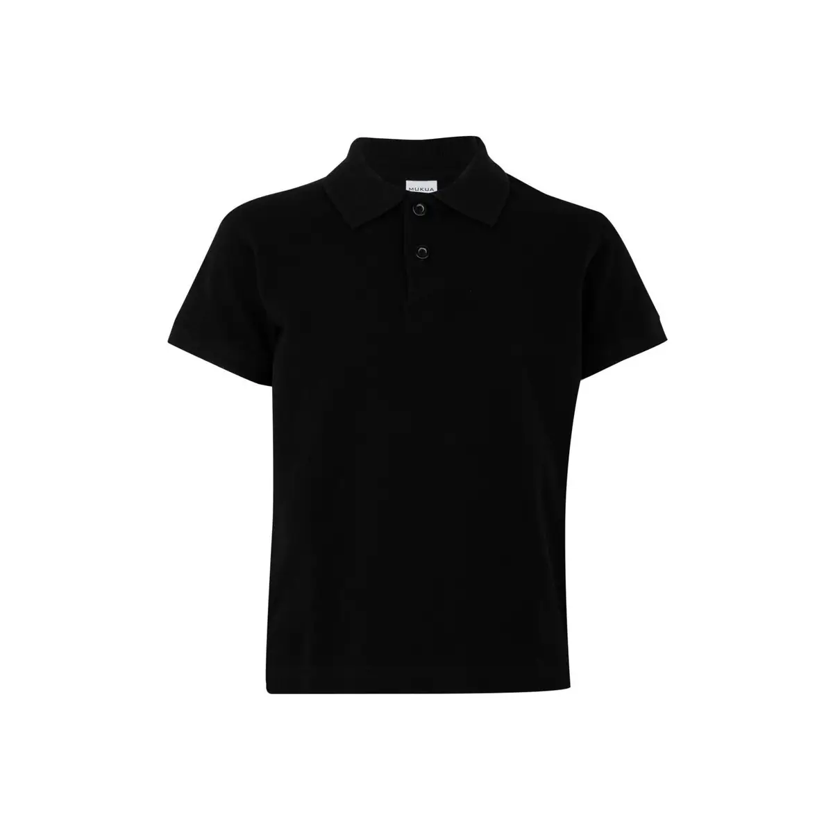 Polo infantil Mukua MACKAY KIDS PS200KC 22 Polo Mukua MACKAY KIDS en color Black, vista frontal