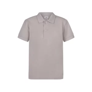 Polo Mukua MACKAY KIDS en color Cloud Grey, vista frontal
