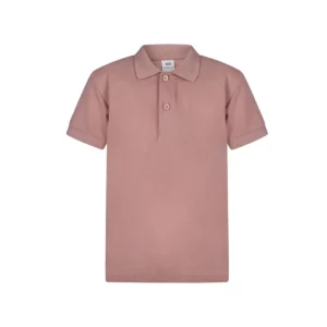 Polo Mukua MACKAY KIDS en color Pale Rose, vista frontal