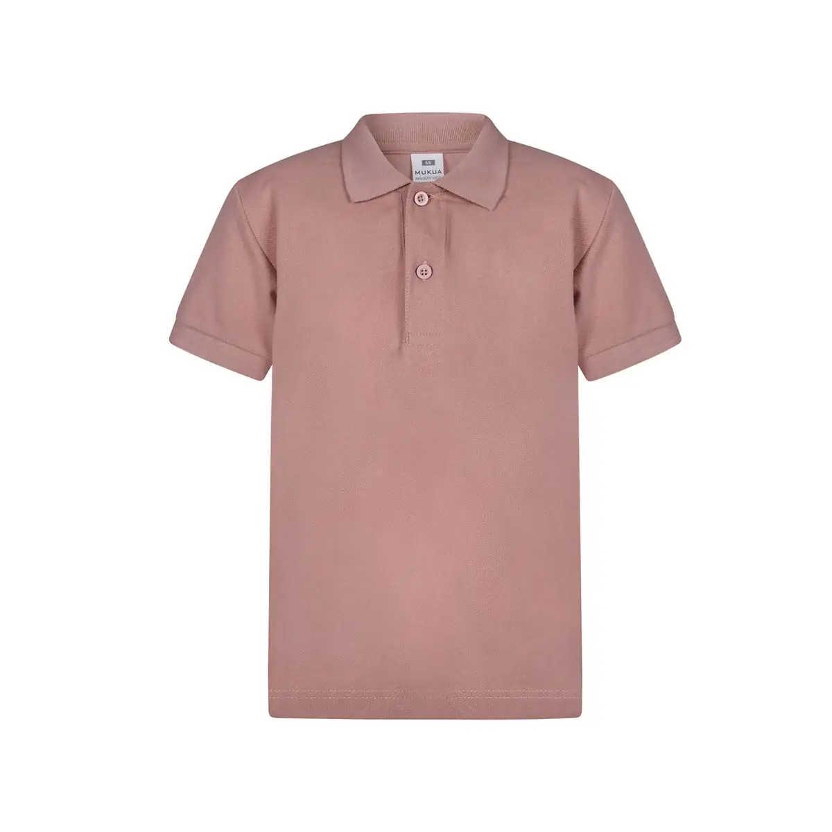 Polo infantil Mukua MACKAY KIDS PS200KC 63 Polo Mukua MACKAY KIDS en color Pale Rose, vista frontal