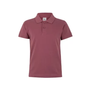 Polo Mukua MACKAY KIDS en color Grape, vista frontal