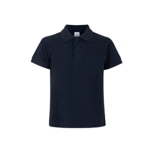 Polo Mukua MACKAY KIDS en color Navy, vista frontal