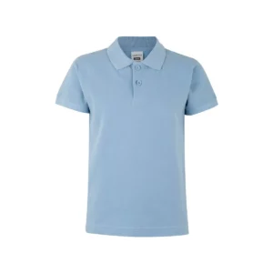Polo Mukua MACKAY KIDS en color Sky Blue, vista frontal