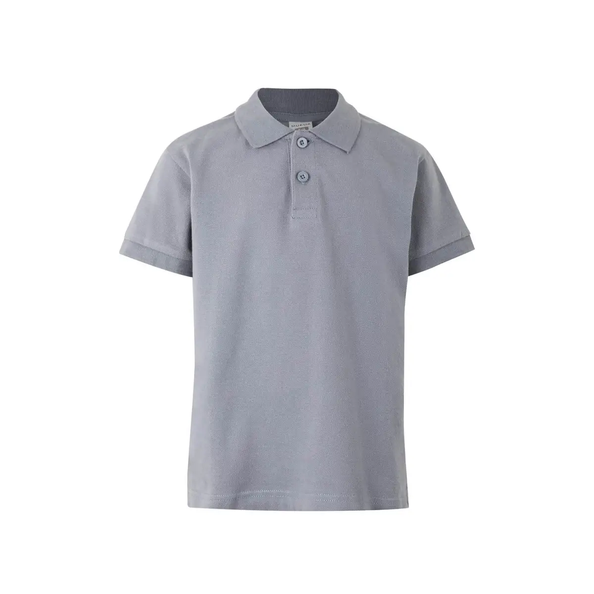 Polo infantil Mukua MACKAY KIDS PS200KC 26 Polo Mukua MACKAY KIDS en color Blue Fog, vista frontal
