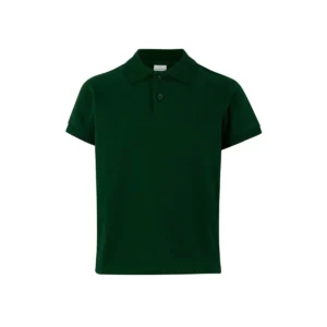 Polo Mukua MACKAY KIDS en color Bottle Green, vista frontal