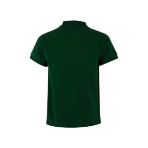 Polo Mukua MACKAY KIDS en color Bottle Green, vista trasera