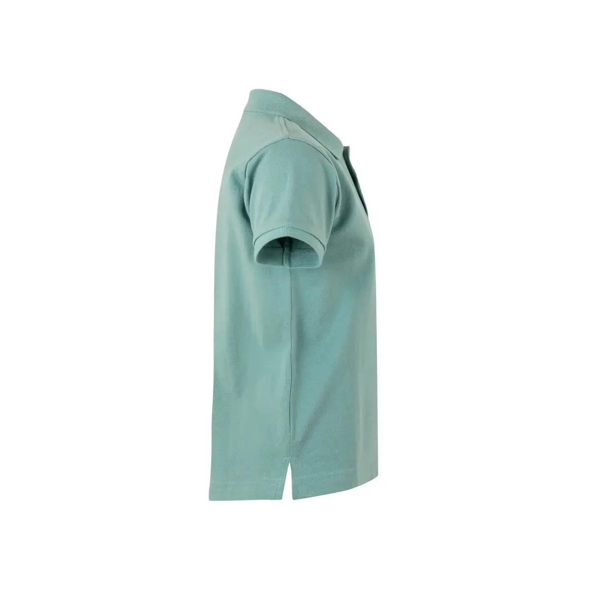 Polo infantil Mukua MACKAY KIDS PS200KC 48 Polo Mukua MACKAY KIDS en color Sage, vista lateral