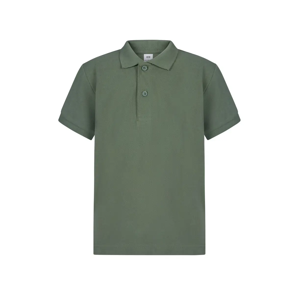 Polo infantil Mukua MACKAY KIDS PS200KC 54 Polo Mukua MACKAY KIDS en color Tea Green, vista frontal