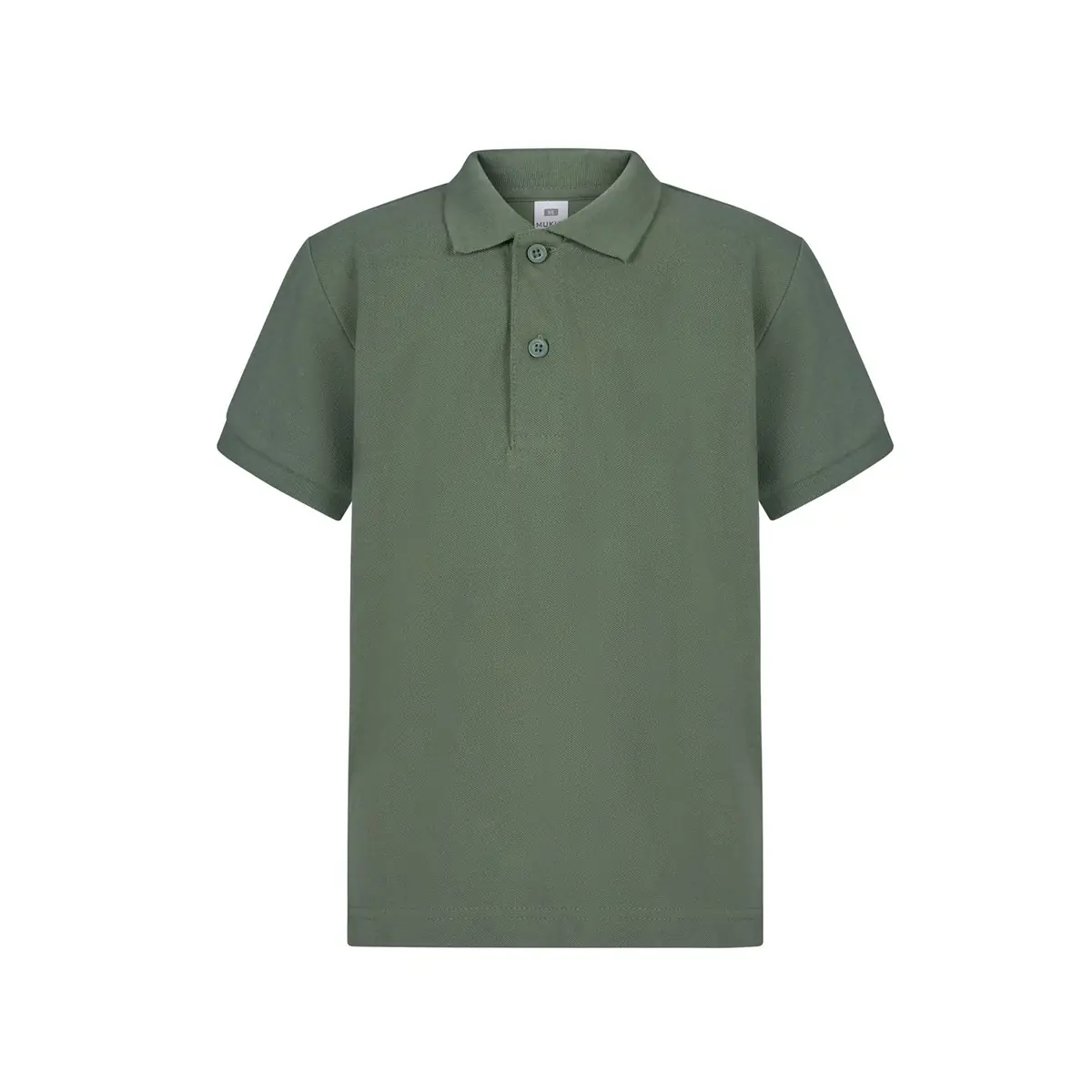 Polo infantil Mukua MACKAY KIDS PS200KC 55 Polo Mukua MACKAY KIDS en color Tea Green, vista frontal