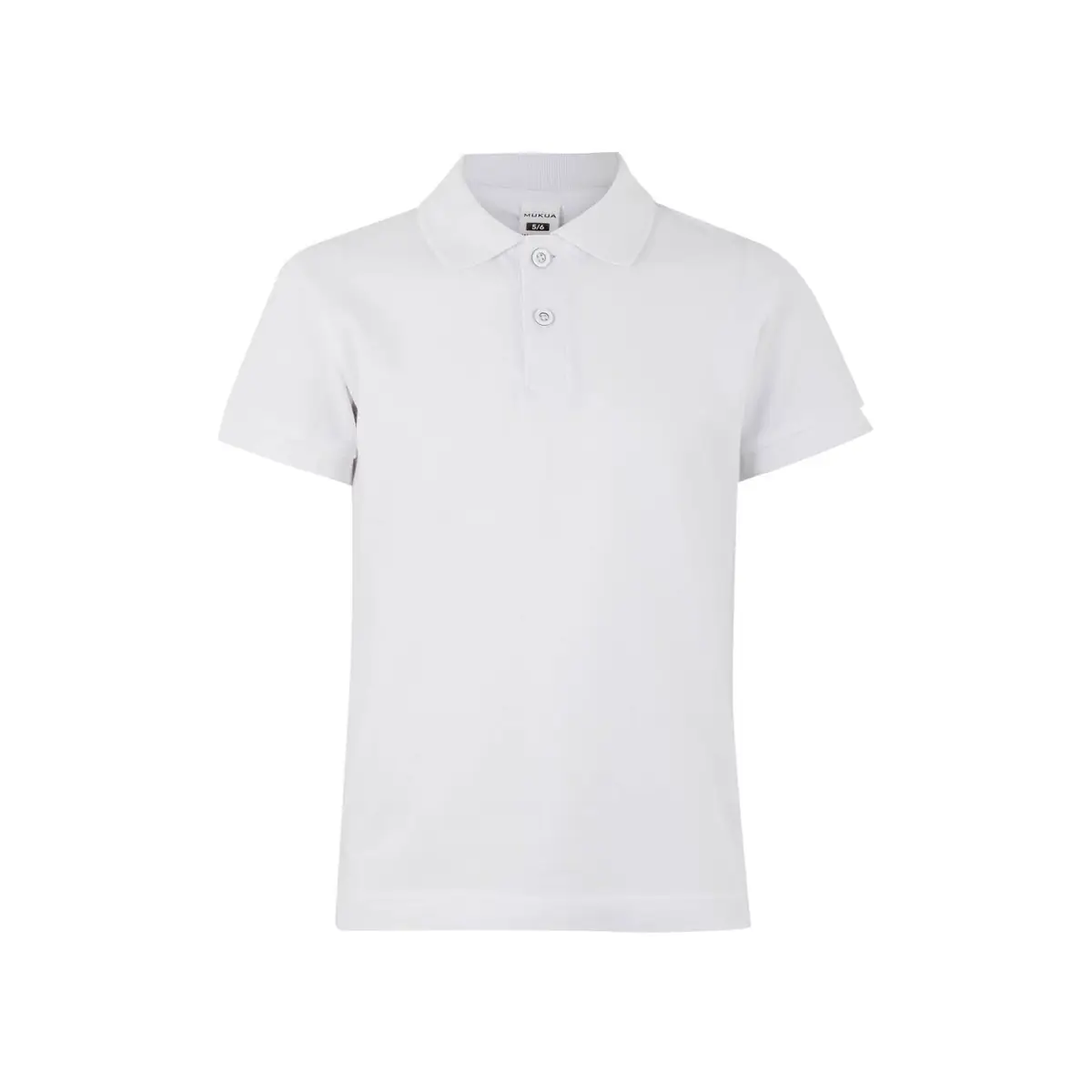 Polo infantil Mukua MACKAY KIDS PS200KW 2 Polo Mukua MACKAY KIDS en color White, vista frontal