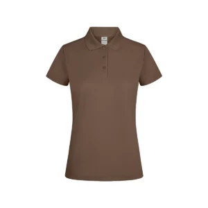 Polo Mukua MACKAY WOMAN en color Mocha, vista frontal