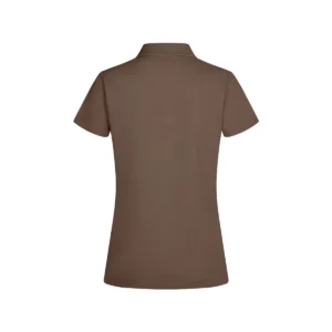 Polo Mukua MACKAY WOMAN en color Mocha, vista trasera