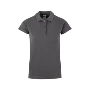 Polo Mukua MACKAY WOMAN en color Dark Grey, vista frontal