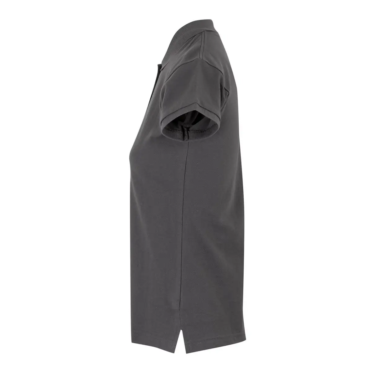 Polo de mujer Mukua MACKAY WOMAN PS200WC 15 Polo Mukua MACKAY WOMAN en color Dark Grey, vista lateral
