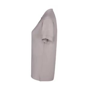 Polo Mukua MACKAY WOMAN en color Cloud Grey, vista lateral