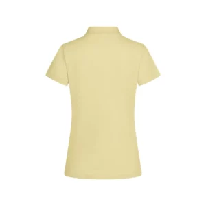 Polo Mukua MACKAY WOMAN en color Butter Yellow, vista trasera
