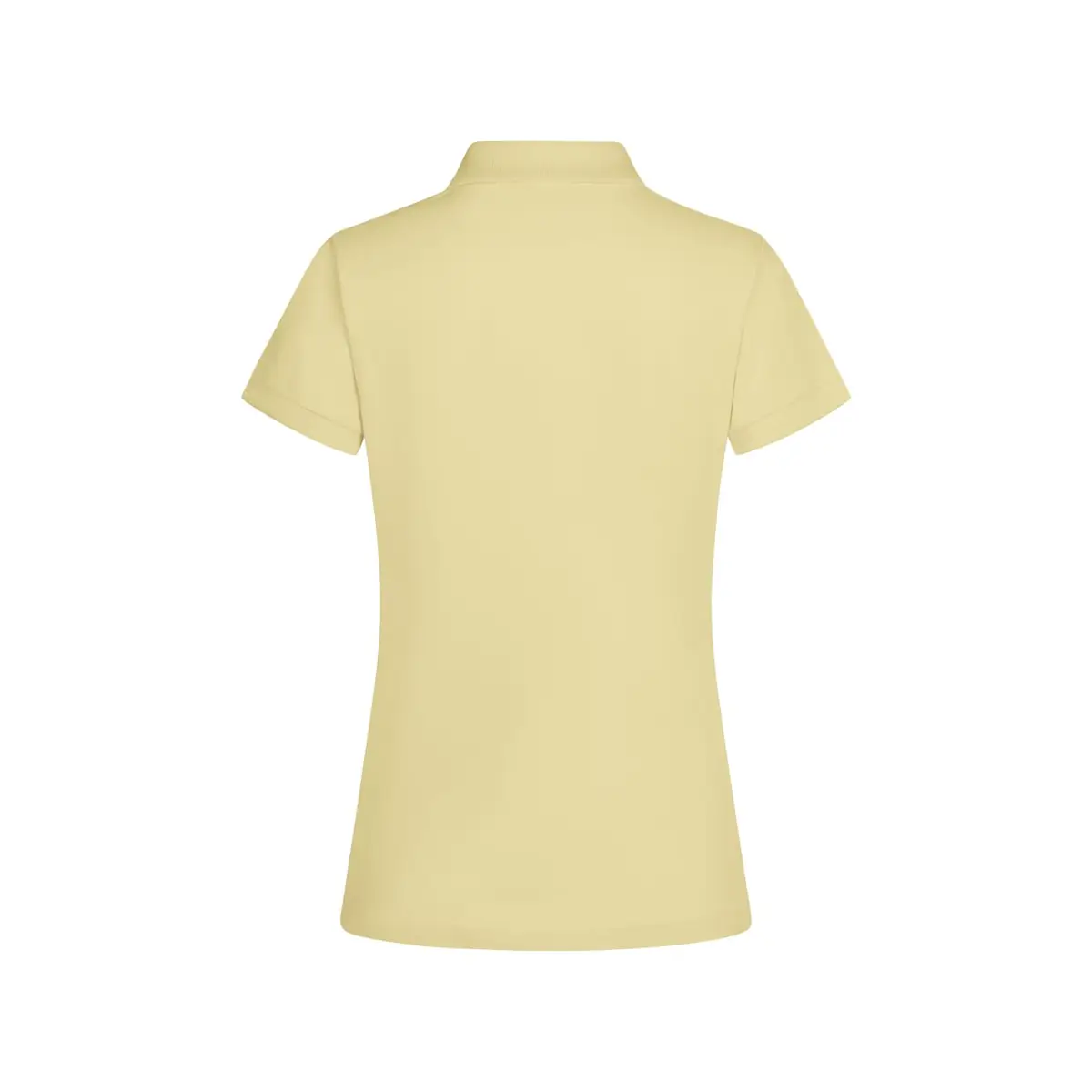 Polo de mujer Mukua MACKAY WOMAN PS200WC 71 Polo Mukua MACKAY WOMAN en color Butter Yellow, vista trasera