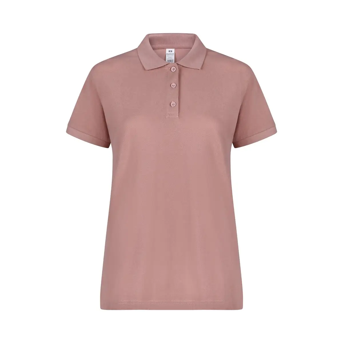 Polo de mujer Mukua MACKAY WOMAN PS200WC 58 Polo Mukua MACKAY WOMAN en color Pale Rose, vista frontal