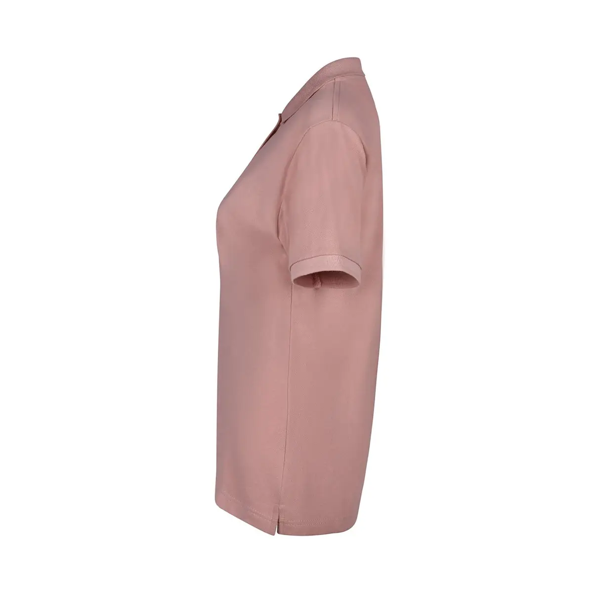 Polo de mujer Mukua MACKAY WOMAN PS200WC 60 Polo Mukua MACKAY WOMAN en color Pale Rose, vista lateral