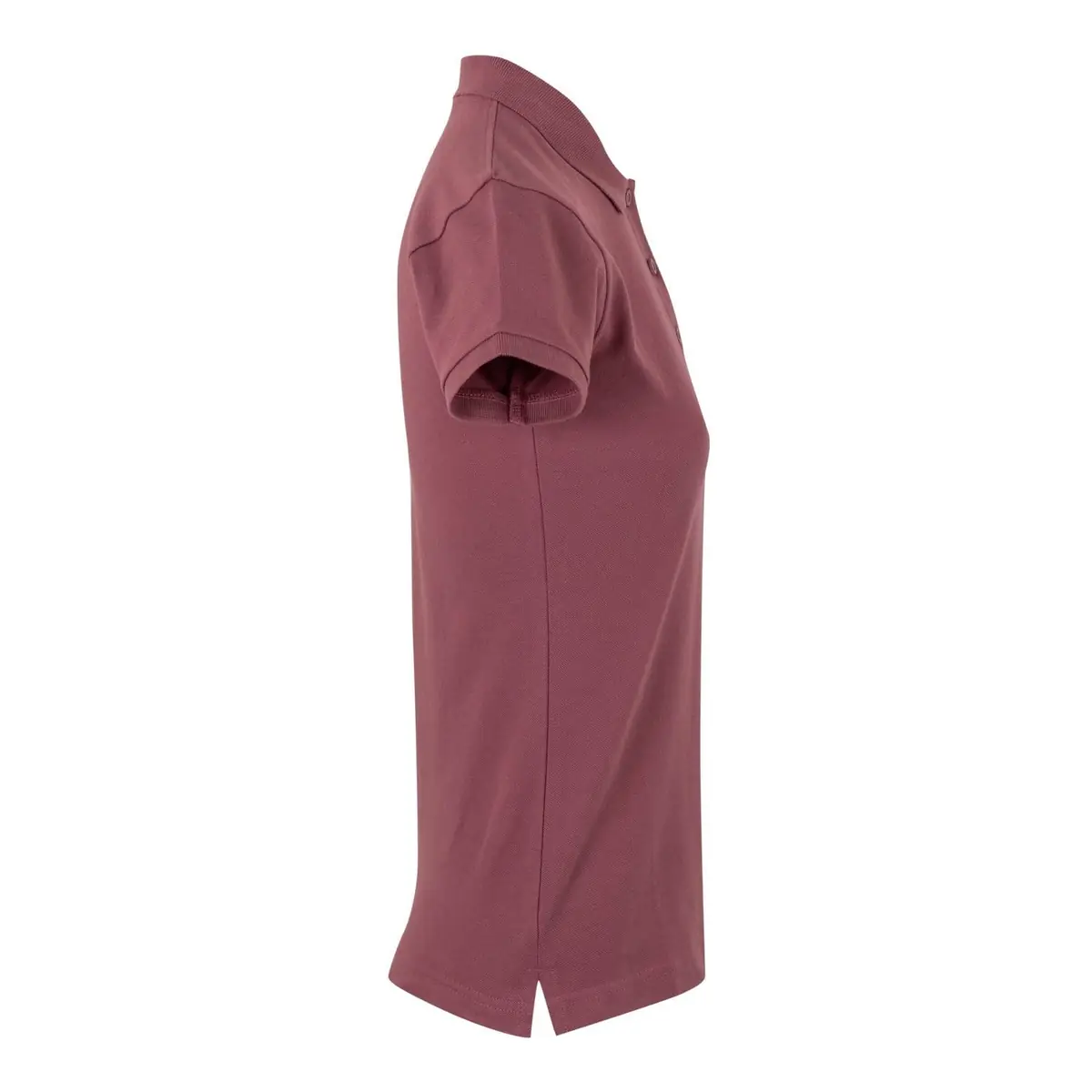 Polo de mujer Mukua MACKAY WOMAN PS200WC 64 Polo Mukua MACKAY WOMAN en color Grape, vista lateral