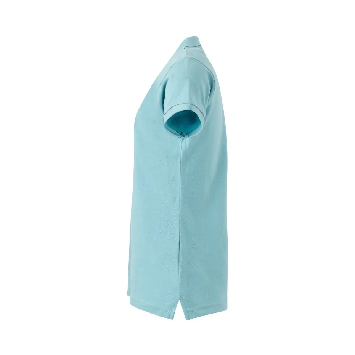 Polo de mujer Mukua MACKAY WOMAN PS200WC 39 Polo Mukua MACKAY WOMAN en color Sky Blue, vista lateral