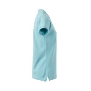 Polo Mukua MACKAY WOMAN en color Sky Blue, vista lateral