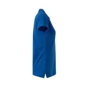 Polo Mukua MACKAY WOMAN en color Royal Blue, vista lateral