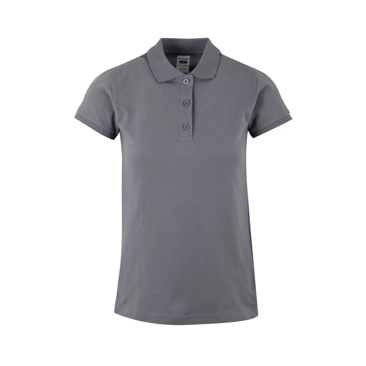 Polo de mujer Mukua MACKAY WOMAN PS200WC 22 Polo Mukua MACKAY WOMAN en color Blue Fog, vista frontal
