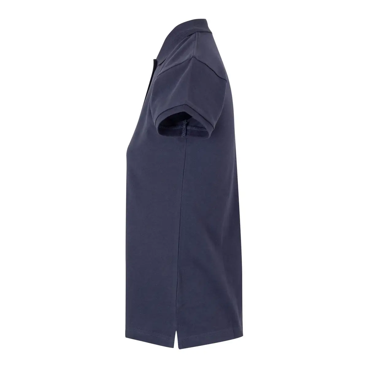 Polo de mujer Mukua MACKAY WOMAN PS200WC 27 Polo Mukua MACKAY WOMAN en color Denim Blue, vista lateral