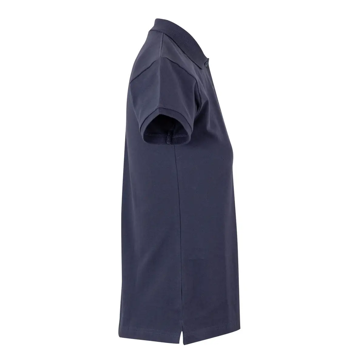 Polo de mujer Mukua MACKAY WOMAN PS200WC 28 Polo Mukua MACKAY WOMAN en color Denim Blue, vista lateral