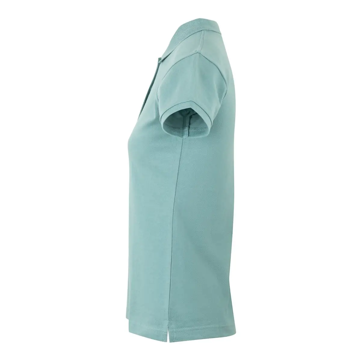 Polo de mujer Mukua MACKAY WOMAN PS200WC 43 Polo Mukua MACKAY WOMAN en color Sage, vista lateral