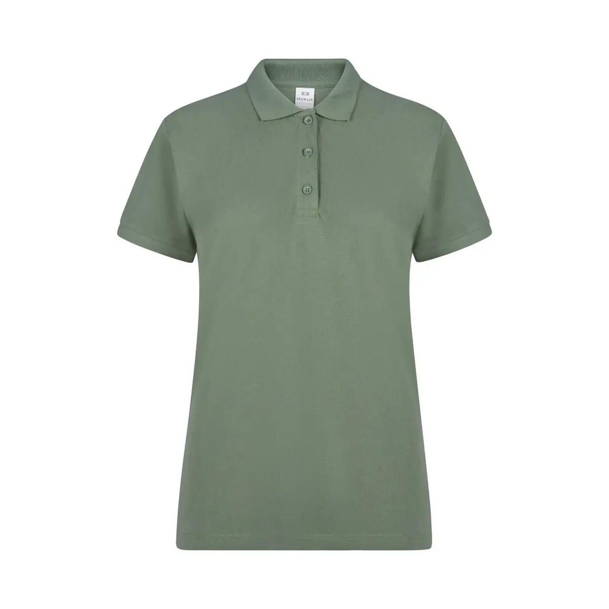 Polo de mujer Mukua MACKAY WOMAN PS200WC 50 Polo Mukua MACKAY WOMAN en color Tea Green, vista frontal