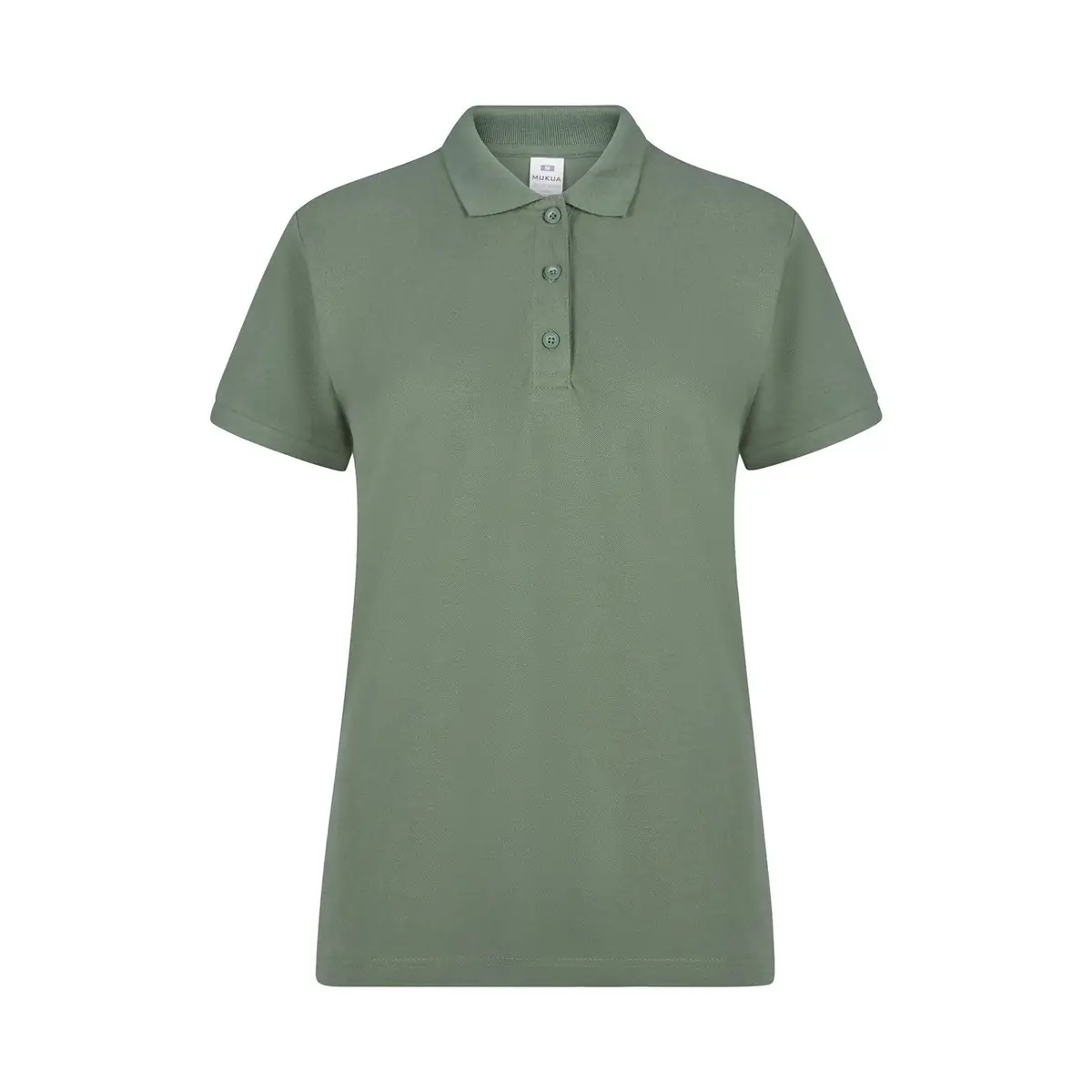 Polo de mujer Mukua MACKAY WOMAN PS200WC 51 Polo Mukua MACKAY WOMAN en color Tea Green, vista frontal