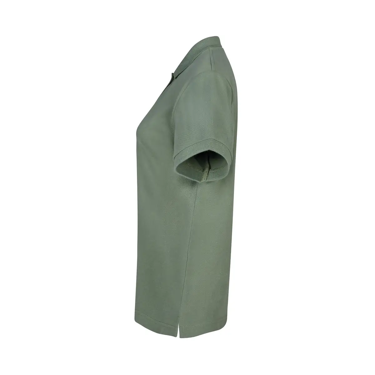 Polo de mujer Mukua MACKAY WOMAN PS200WC 52 Polo Mukua MACKAY WOMAN en color Tea Green, vista lateral
