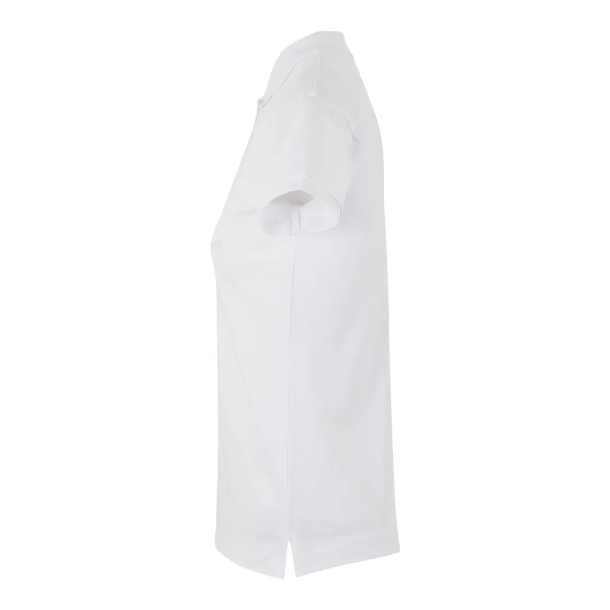 Polo de mujer Mukua MACKAY WOMAN PS200WW 3 Polo Mukua MACKAY WOMAN en color White, vista lateral