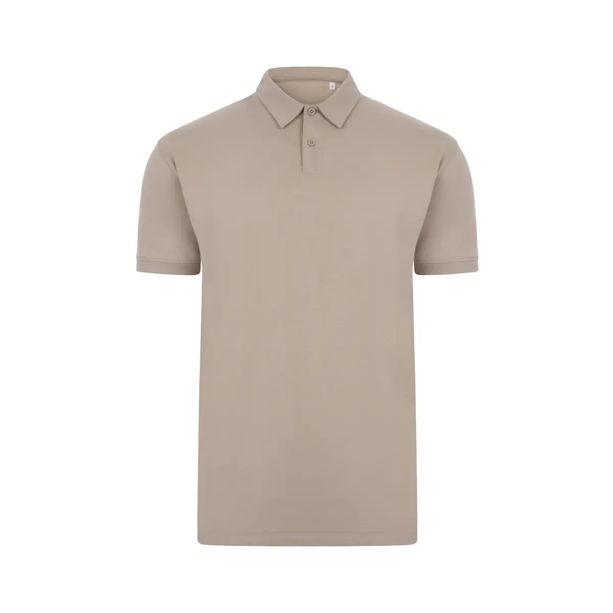 Polo unisex Mukua CREEK PSN160UC 20 Polo Mukua CREEK en color Taupe, vista frontal