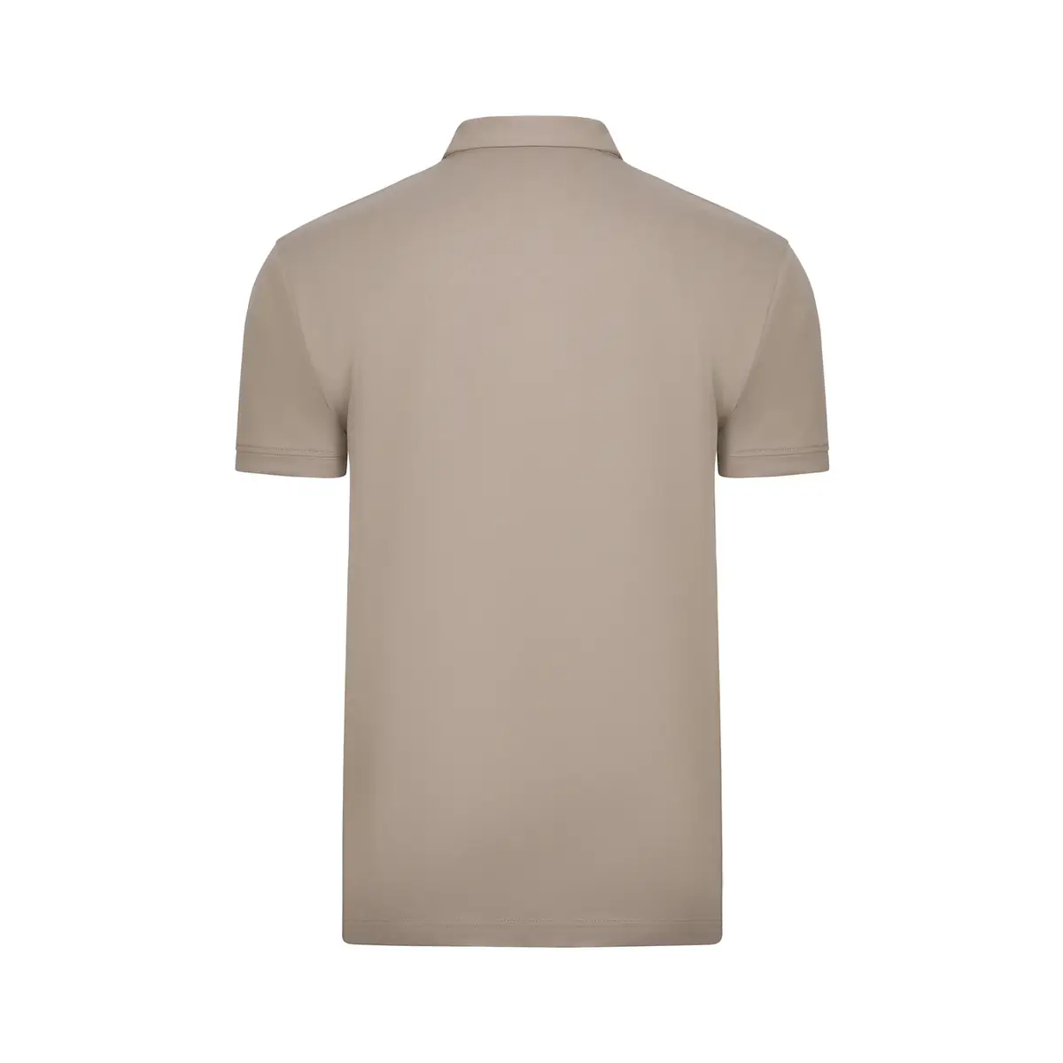 Polo unisex Mukua CREEK PSN160UC 23 Polo Mukua CREEK en color Taupe, vista trasera