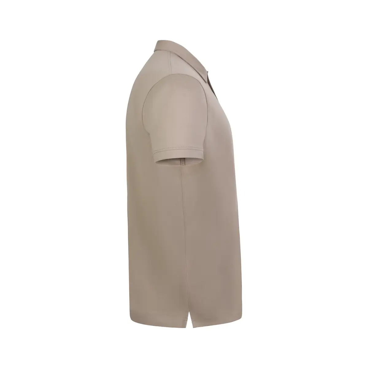 Polo unisex Mukua CREEK PSN160UC 22 Polo Mukua CREEK en color Taupe, vista lateral