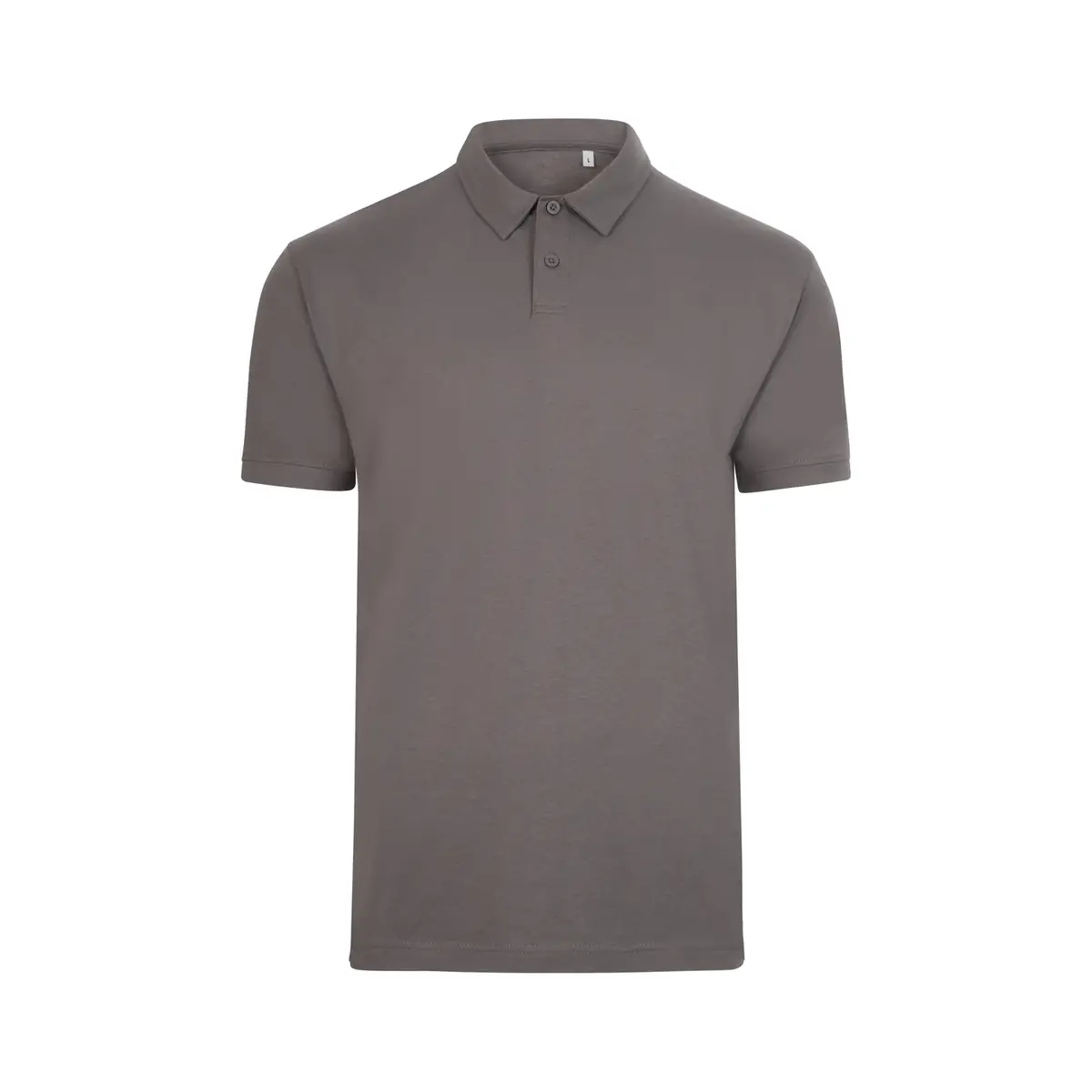 Polo unisex Mukua CREEK PSN160UC 24 Polo Mukua CREEK en color Storm Grey, vista frontal