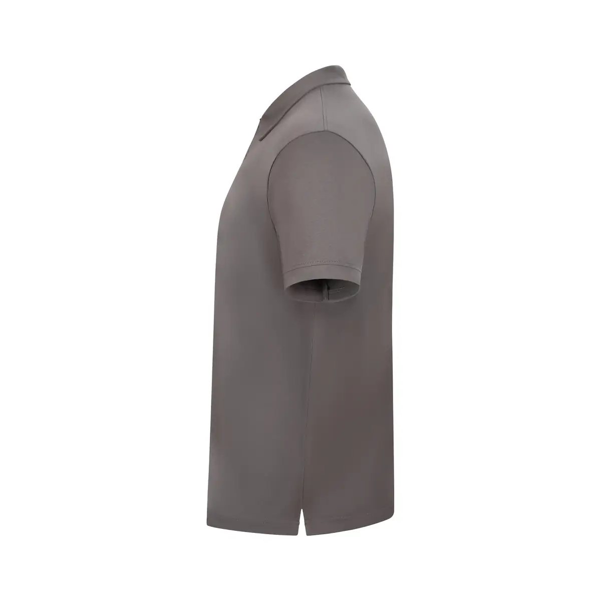 Polo unisex Mukua CREEK PSN160UC 25 Polo Mukua CREEK en color Storm Grey, vista lateral